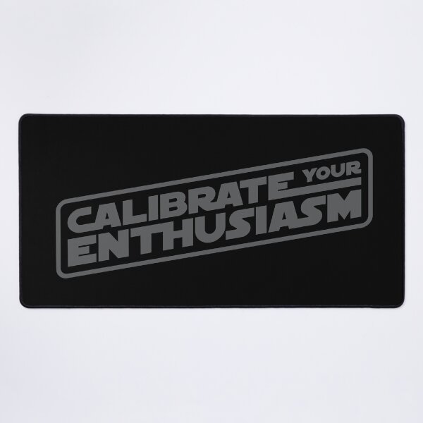 Item preview, Calibrate Your Enthusiasm designed and sold by The Common Tee.
