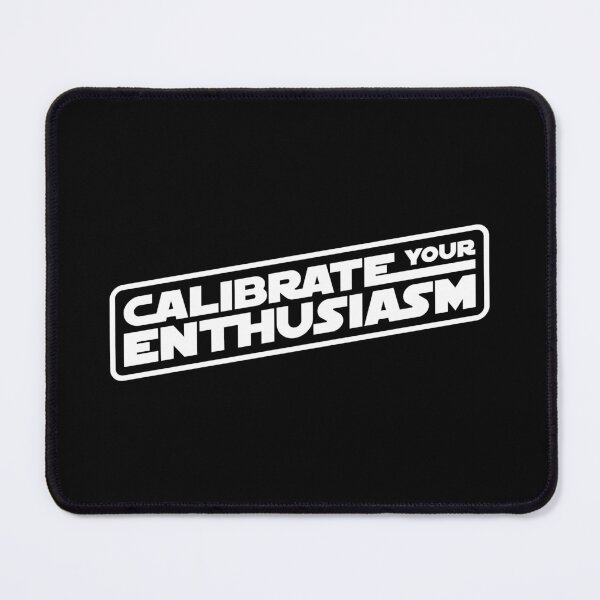 Item preview, Calibrate Your Enthusiasm designed and sold by The Common Tee.