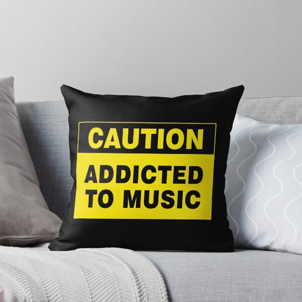 Item preview, Caution Sign: Addicted to Music, Novelty Sign, Musician designed and sold by AASparksDesigns.