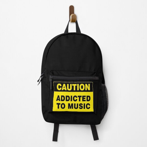 Item preview, Caution Sign: Addicted to Music, Novelty Sign, Musician designed and sold by AASparksDesigns.