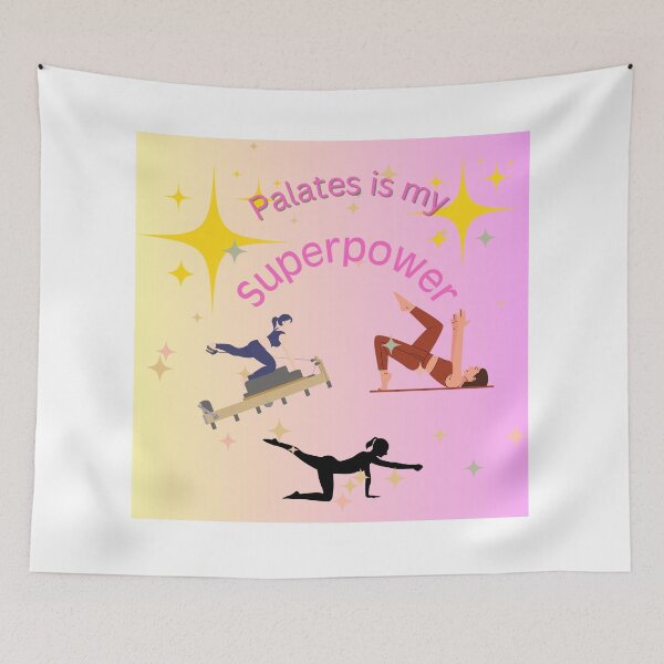 Item preview, Pilates is my Superpower - Funny Women Fitness Gift designed and sold by Extremeallie.