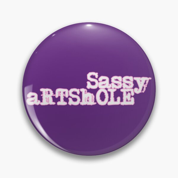 Item preview, Sassy aRTShoLE – Attitude With Sparkles Sticker designed and sold by Artshole.
