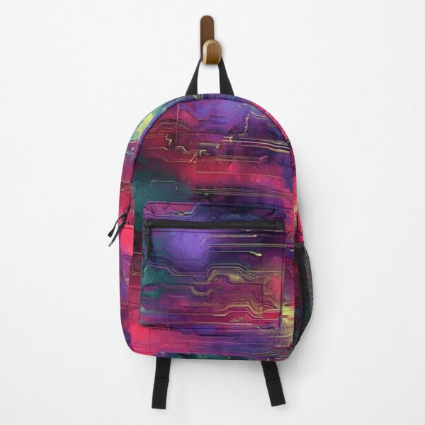 Item preview, Red Green Purple Gold Line designed and sold by JeniSeny.