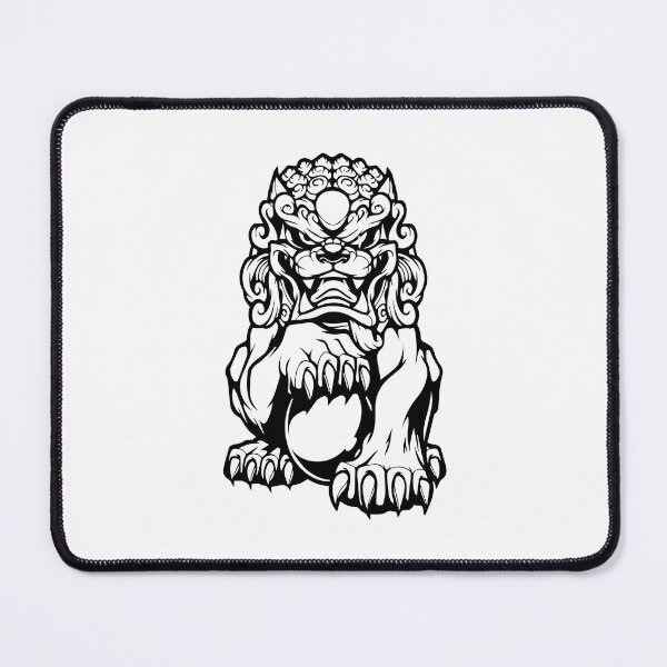 Item preview, Traditional Japanese Komainu Foo Dog Guardian designed and sold by sky11PP.