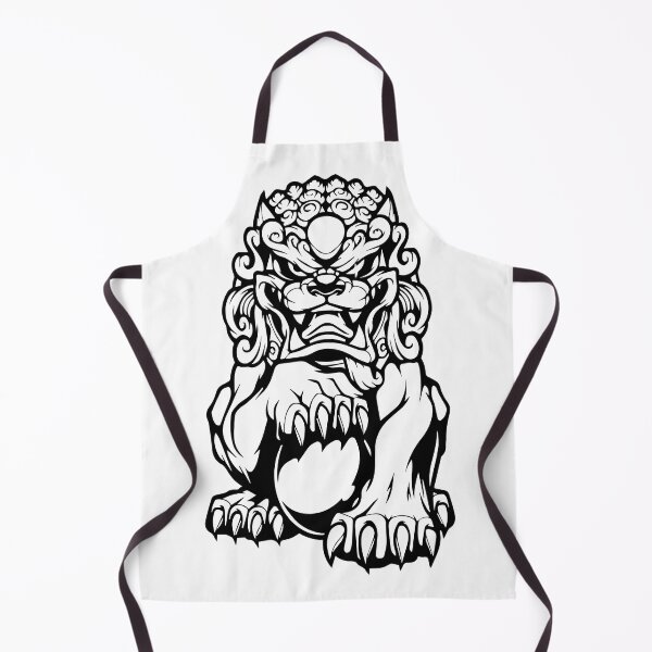 Item preview, Traditional Japanese Komainu Foo Dog Guardian designed and sold by sky11PP.