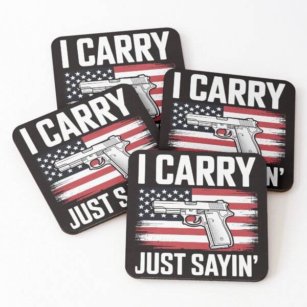 Item preview, I Carry. Just Sayin' Concealed Carry designed and sold by MelSurf.