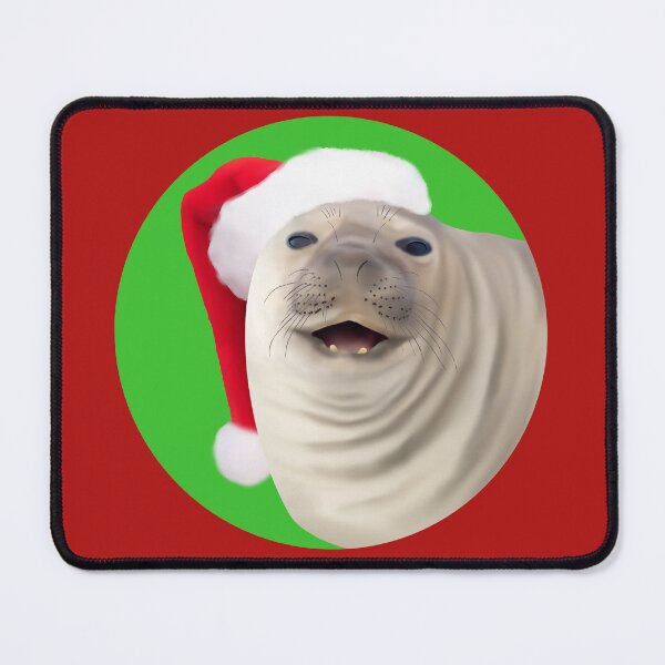 Item preview, Elephant seal santa designed and sold by GivernyKate.