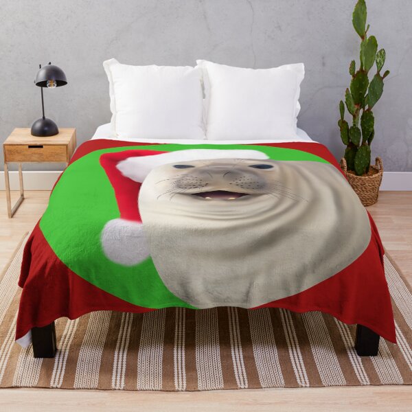 Item preview, Elephant seal santa designed and sold by GivernyKate.