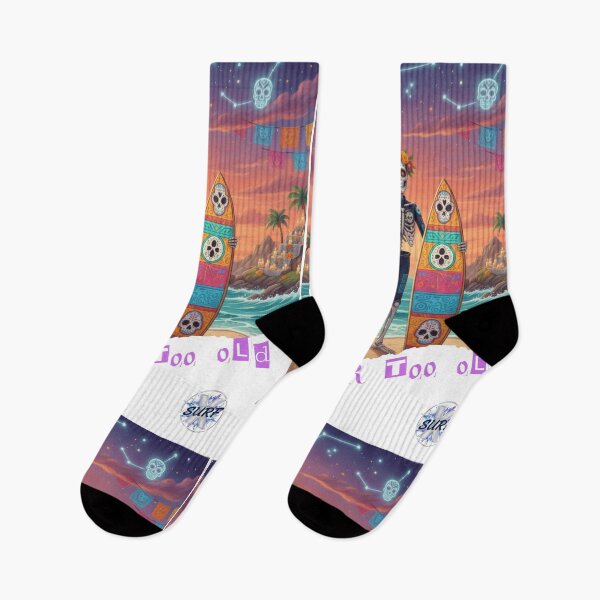 Item preview, Never too old - X Surf designed and sold by Wazzabear Studio.