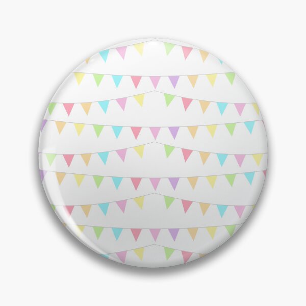 Item preview, Bunting Flag Illustration, Light Rainbow Colors Bunting Flag, Colors Pennant Chain Banner designed and sold by bestggraphico.