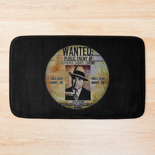 Item preview, Public Enemy #1 Al Capone Wanted Poster designed and sold by ArtByKevG.
