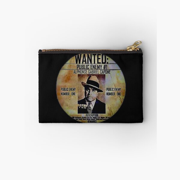 Item preview, Public Enemy #1 Al Capone Wanted Poster designed and sold by ArtByKevG.