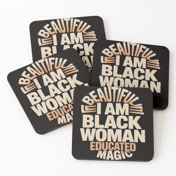 Item preview, I Am Black Woman Black History Month Educated Black Girl designed and sold by MelSurf.