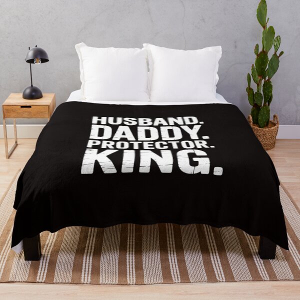 Item preview, Husband Daddy Protector King Fathers Day designed and sold by MelSurf.