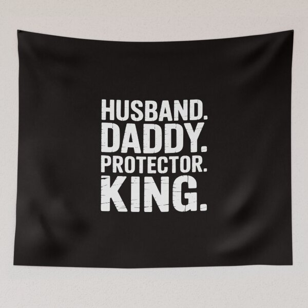 Item preview, Husband Daddy Protector King Fathers Day designed and sold by MelSurf.