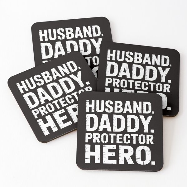 Item preview, Husband Daddy Protector Hero Fathers Day Gift For Dad Wife designed and sold by MelSurf.