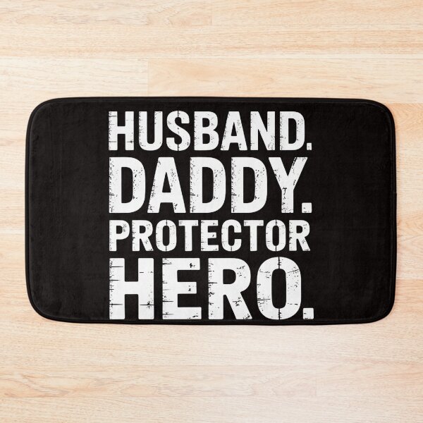 Item preview, Husband Daddy Protector Hero Fathers Day Gift For Dad Wife designed and sold by MelSurf.