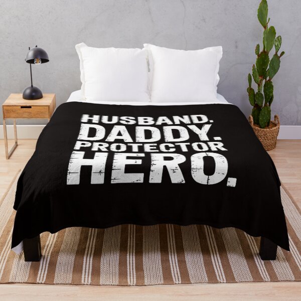 Item preview, Husband Daddy Protector Hero Fathers Day Gift For Dad Wife designed and sold by MelSurf.