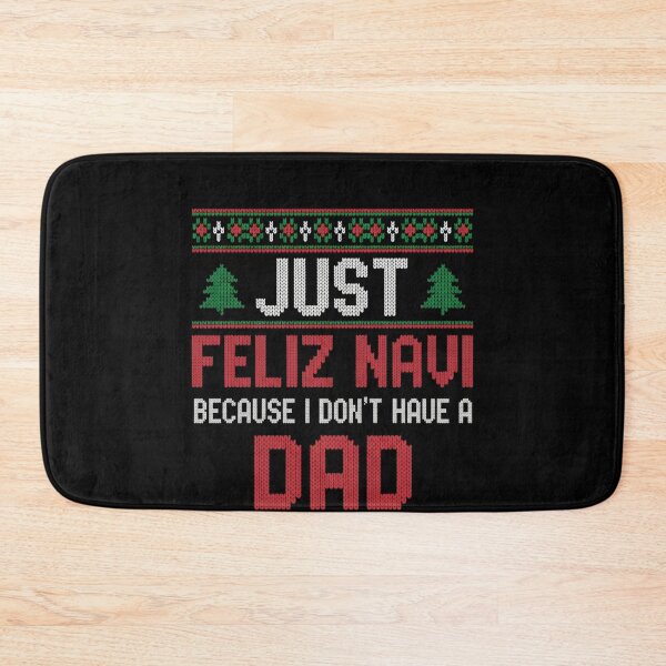Item preview, Funny Christmas Humor Feliz Navi Dadless Holiday Pun Design designed and sold by faridman.