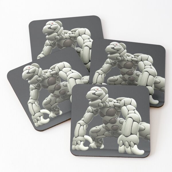 Item preview, Bubble Monkay Gorilla Spheres 3D | Cartoon Animal Playful Minimalist Design designed and sold by Keltoi-art.