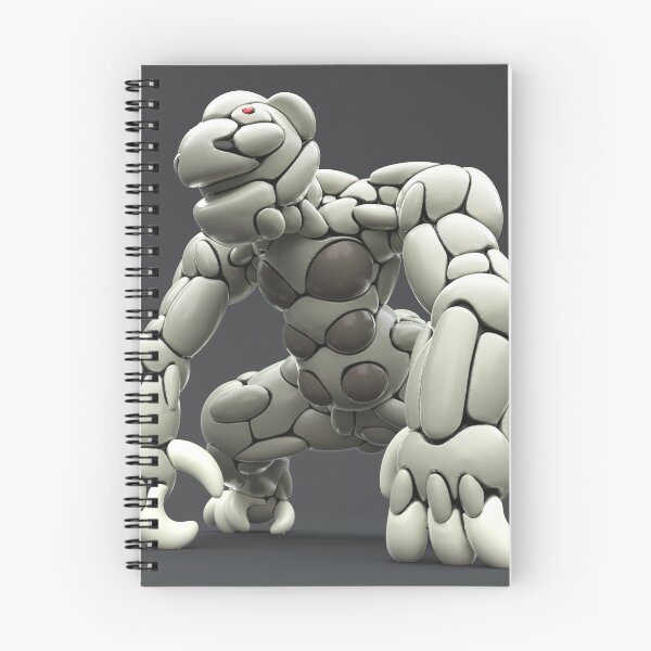 Item preview, Bubble Monkay Gorilla Spheres 3D | Cartoon Animal Playful Minimalist Design designed and sold by Keltoi-art.