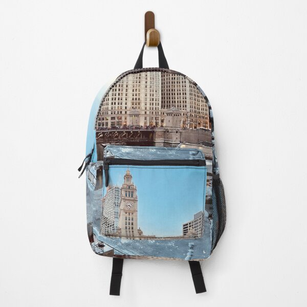 Item preview, Michigan Avenue Bridge, Chicago shatters Winter blues designed and sold by vasi imagery.