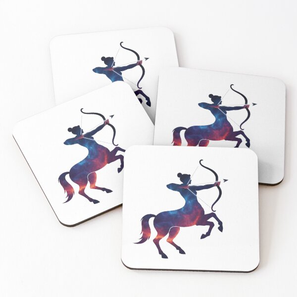 Item preview, Sagittarius  Art | Expansive Cosmic Archer | Fire Sign Celestial Line Art designed and sold by Thaliandra.