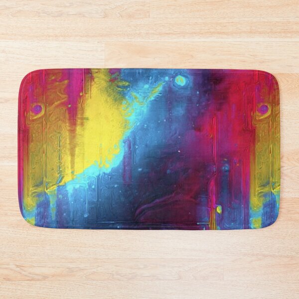 Item preview, Red Yellow Green Ink Watercolor 3rd designed and sold by JeniSeny.