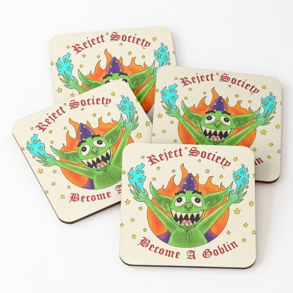 Item preview, Reject Society Become A Goblin designed and sold by Samantha Le Quesne.