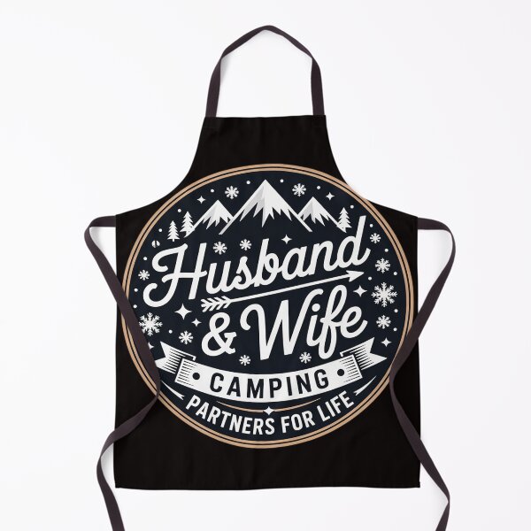 Item preview, Husband and Wife Camping Partners For Life Men Women designed and sold by MelSurf.