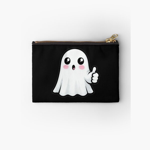 Item preview, Adorable Cartoon Ghost with Thumbs Down and 'Boo' designed and sold by rizalaldisa.