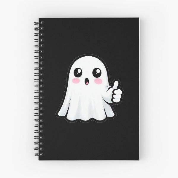 Item preview, Adorable Cartoon Ghost with Thumbs Down and 'Boo' designed and sold by rizalaldisa.