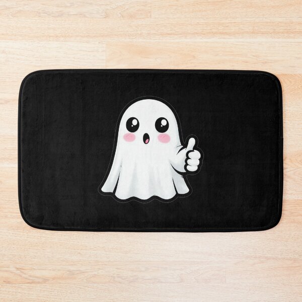 Item preview, Adorable Cartoon Ghost with Thumbs Down and 'Boo' designed and sold by rizalaldisa.