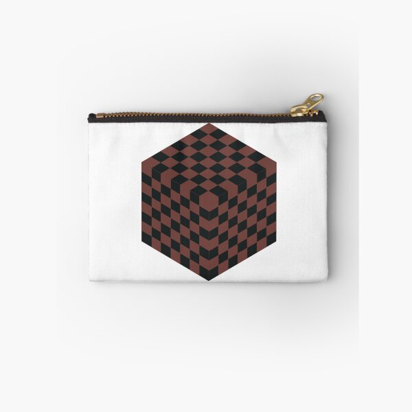 Item preview, Brown check cube  designed and sold by ShadeKhiat30.
