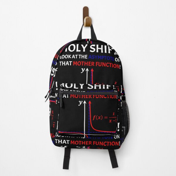 Item preview, Funny Nerdy Holy Shift Look at the Asymptote on that Mother Function Math Teacher White Text designed and sold by MathWare MathClips.