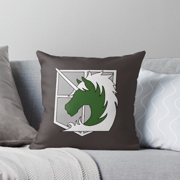 Item preview, Military Police Brigade Horse Emblem – Attack on Titan Inspired Logo Art designed and sold by PosterFuel.