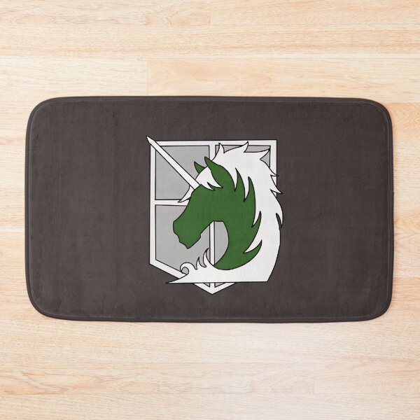 Item preview, Military Police Brigade Horse Emblem – Attack on Titan Inspired Logo Art designed and sold by PosterFuel.