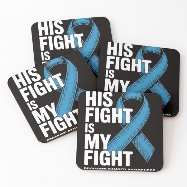Item preview, His Fight Is My Fight Blue Ribbon Prostate Cancer Awareness designed and sold by MelSurf.