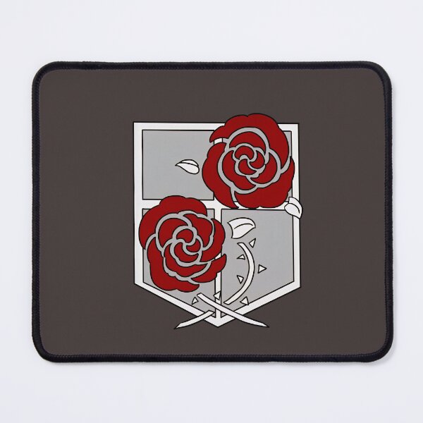 Item preview, Garrison Regiment Roses Emblem – Attack on Titan Inspired Shield Design designed and sold by PosterFuel.