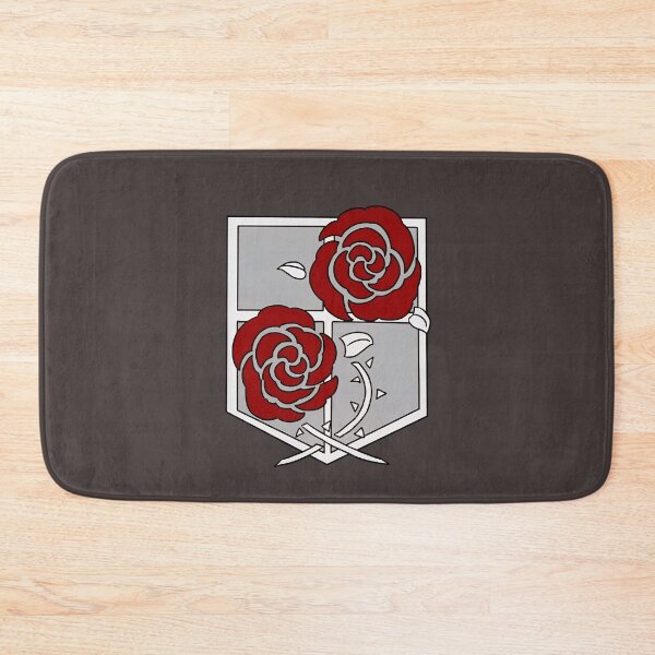 Item preview, Garrison Regiment Roses Emblem – Attack on Titan Inspired Shield Design designed and sold by PosterFuel.