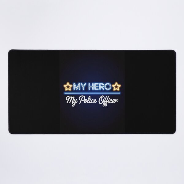Item preview, Policeman Wife Gift – My Hero Neon Design designed and sold by D-Oles-Mercher.