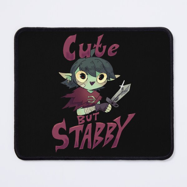 Item preview, Cute But Stabby – Funny Goblin Rogue D&D Shirt designed and sold by Louise Nilsson.