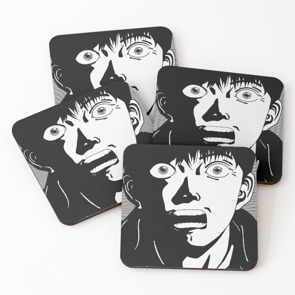 Item preview, Kaneda Portrait Akira Manga Pop Art Style | Digital Drawing Black & White Cyberpunk Cult designed and sold by Keltoi-art.