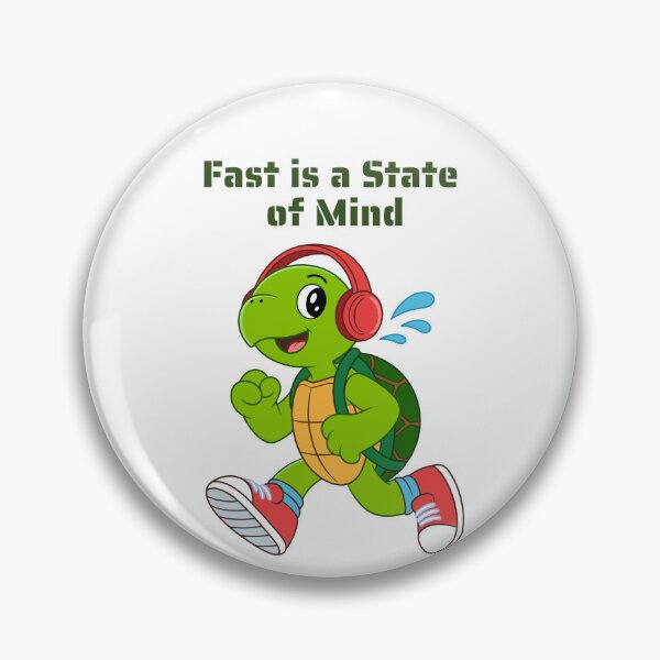 Item preview, Fast is a state of mind - Motivational phrase designed and sold by DesignDaNanda.