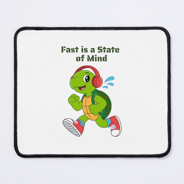 Item preview, Fast is a state of mind - Motivational phrase designed and sold by DesignDaNanda.