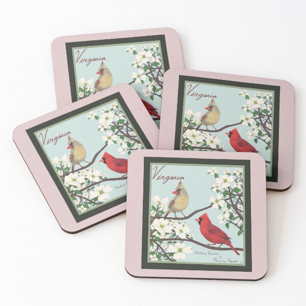 Item preview, Virginia State Bird and Flower Arrangement designed and sold by jaeart28.