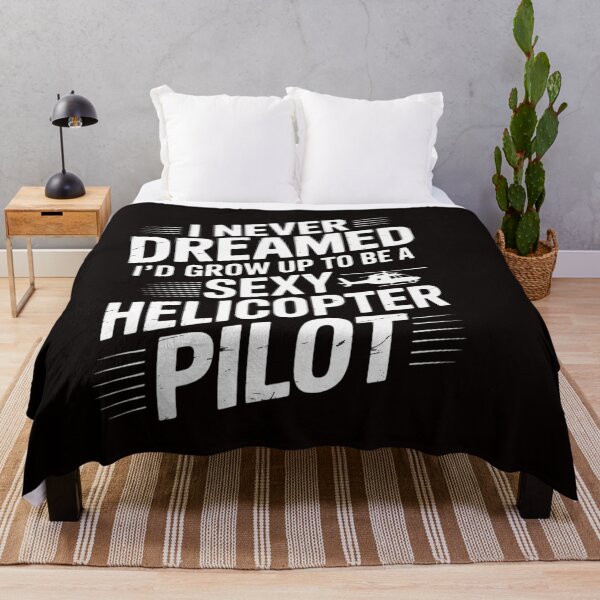 Item preview, Helicopter Gift Men Women Cool Sexy Helicopter Pilot designed and sold by ControlCenter.