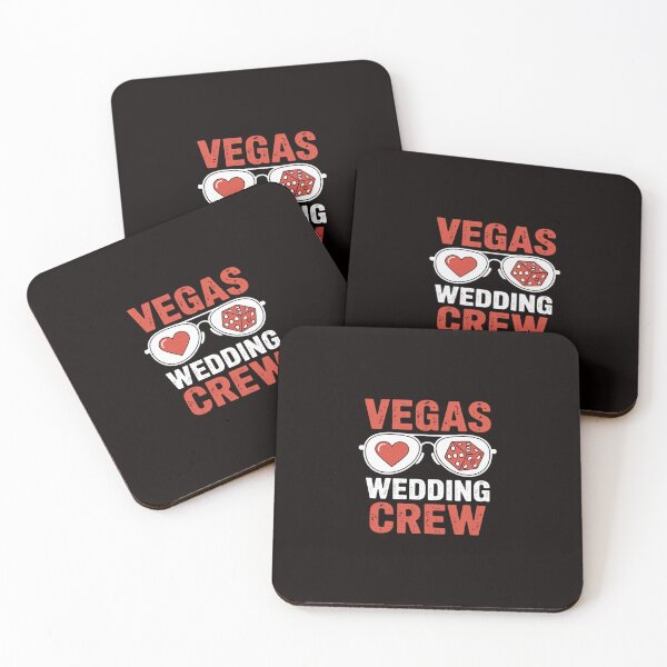 Item preview, Happy Marry Bride Groom Husband And Wife Vegas Wedding Crew designed and sold by ControlCenter.
