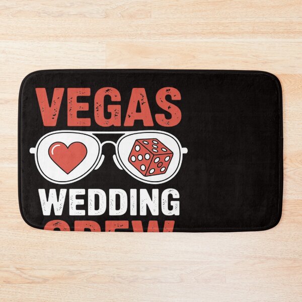 Item preview, Happy Marry Bride Groom Husband And Wife Vegas Wedding Crew designed and sold by ControlCenter.
