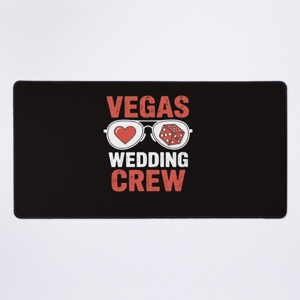 Item preview, Happy Marry Bride Groom Husband And Wife Vegas Wedding Crew designed and sold by ControlCenter.